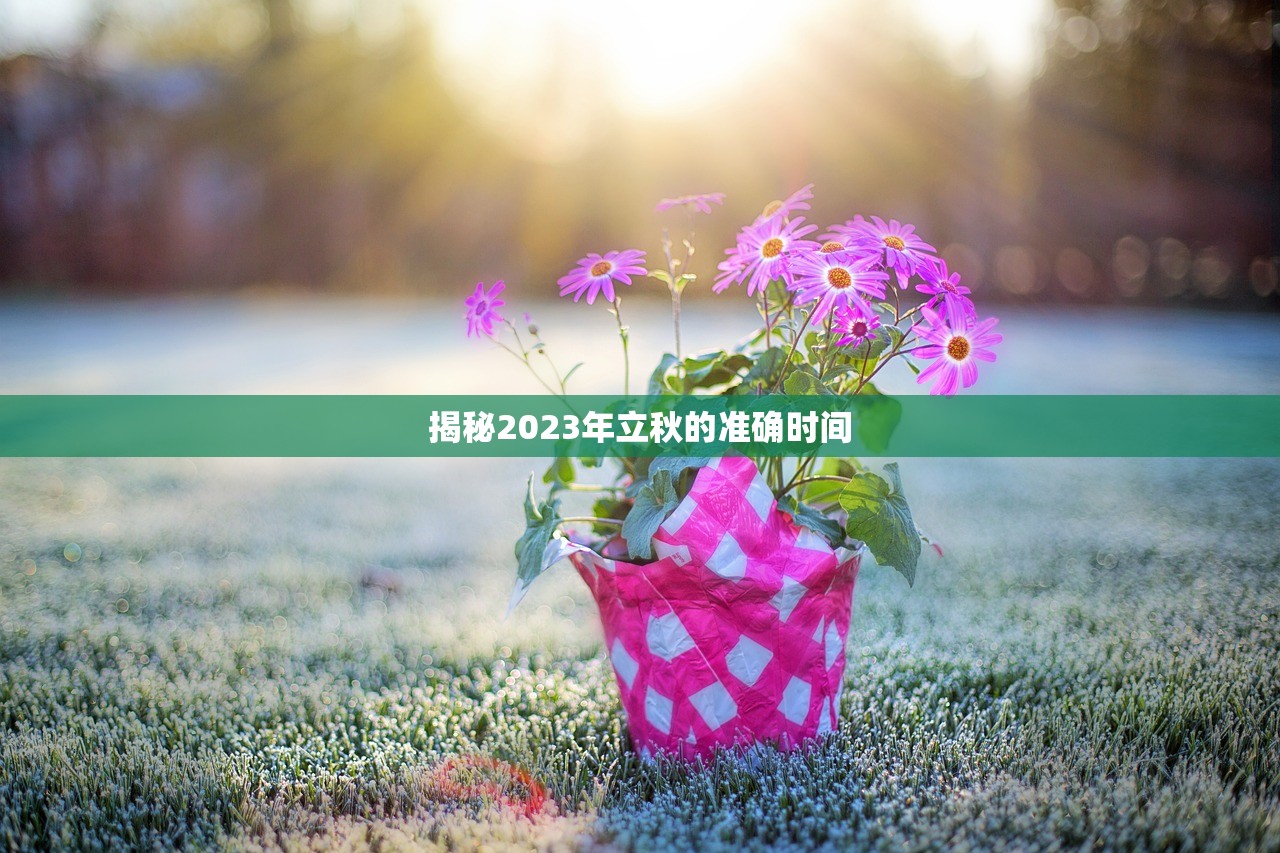 揭秘2023年立秋的准确时间