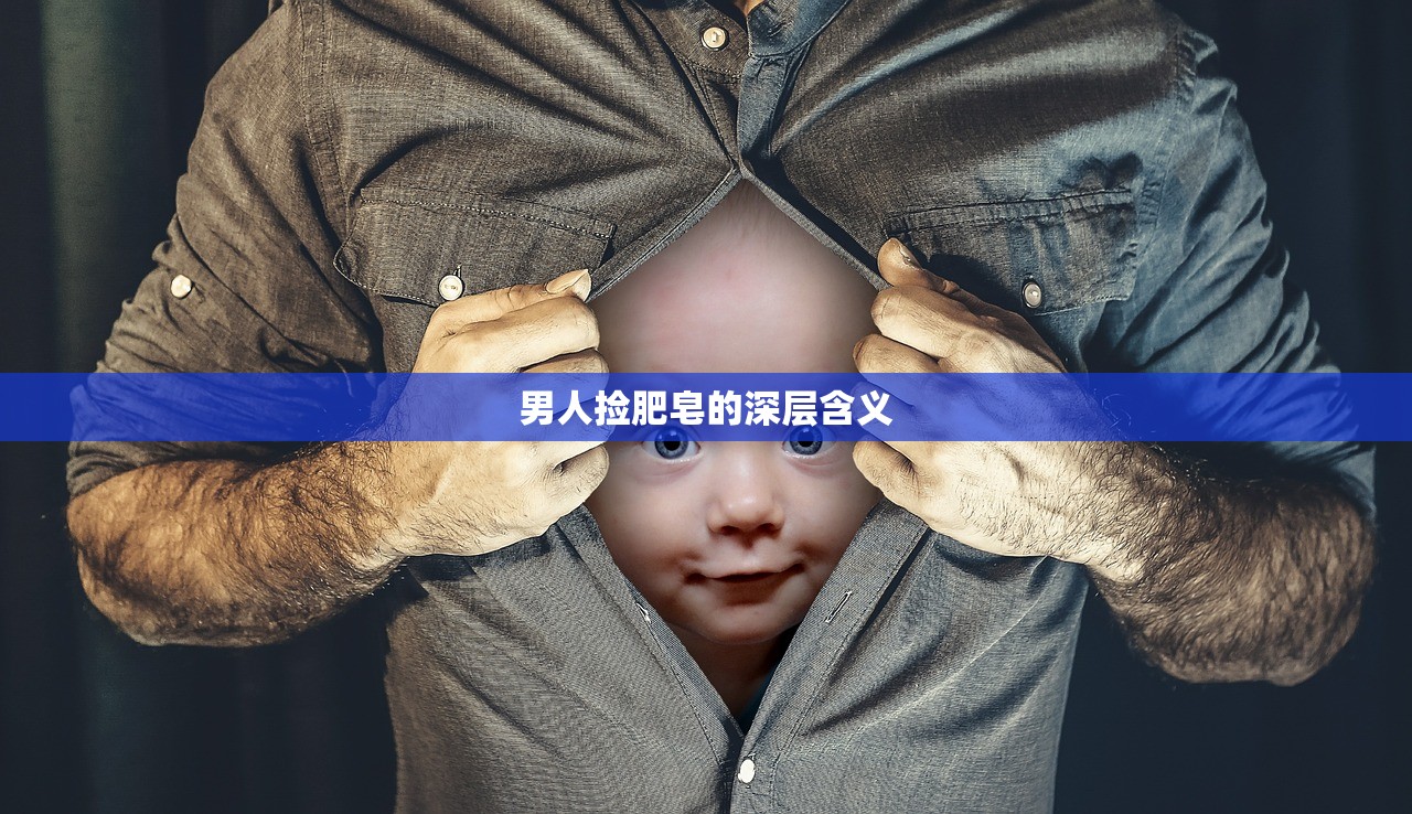 男人捡肥皂的深层含义