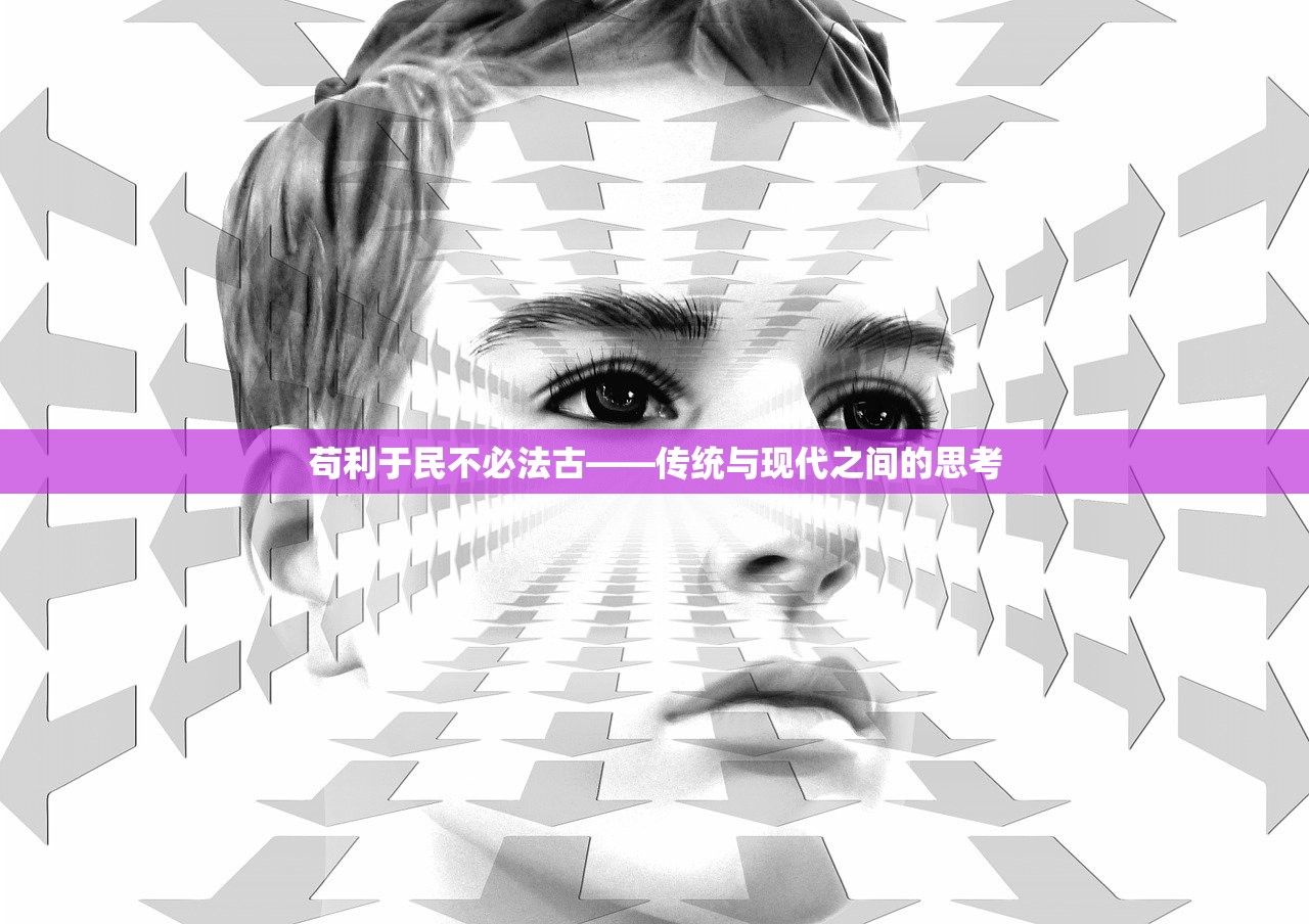 苟利于民不必法古——传统与现代之间的思考