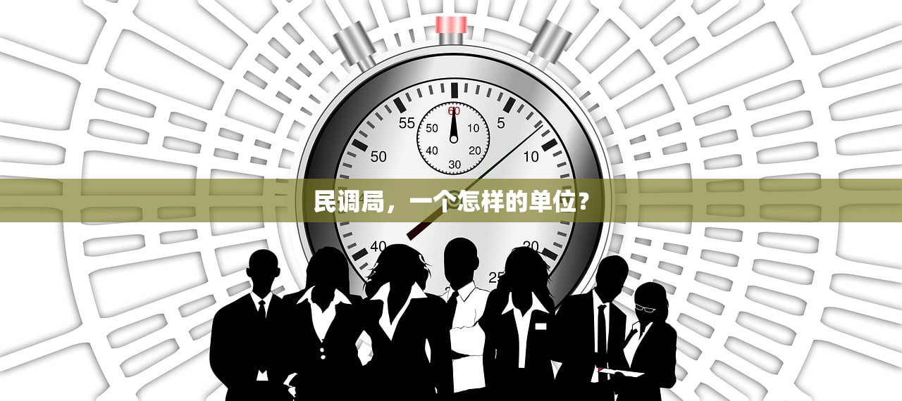 民调局，一个怎样的单位？